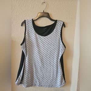 Coldwater Creek Spotted Tank Top